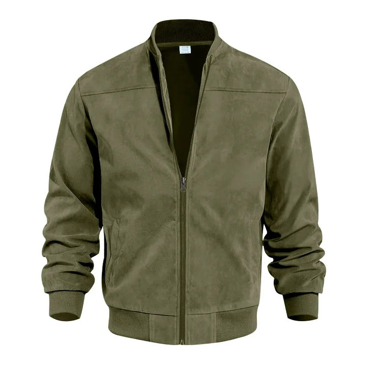 Stilla | Suede Bomberjakke