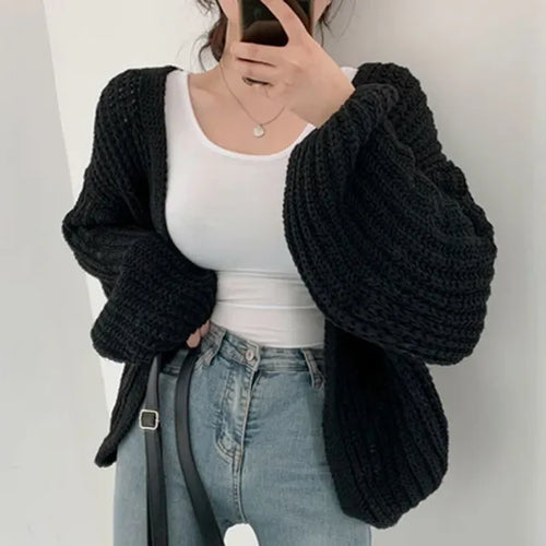 Stilla | Oversized Chunky Strik Cardigan