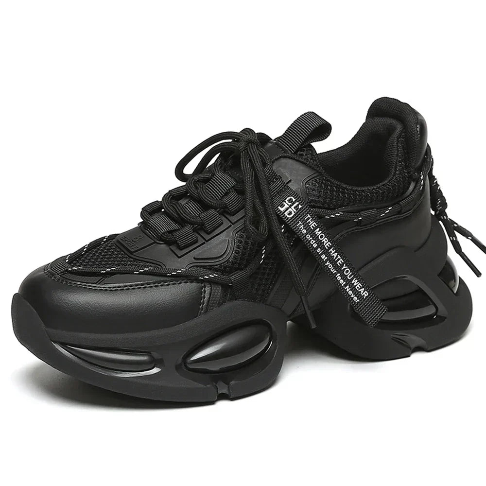 Stilla | Mesh Platform Sneakers Til Kvinder