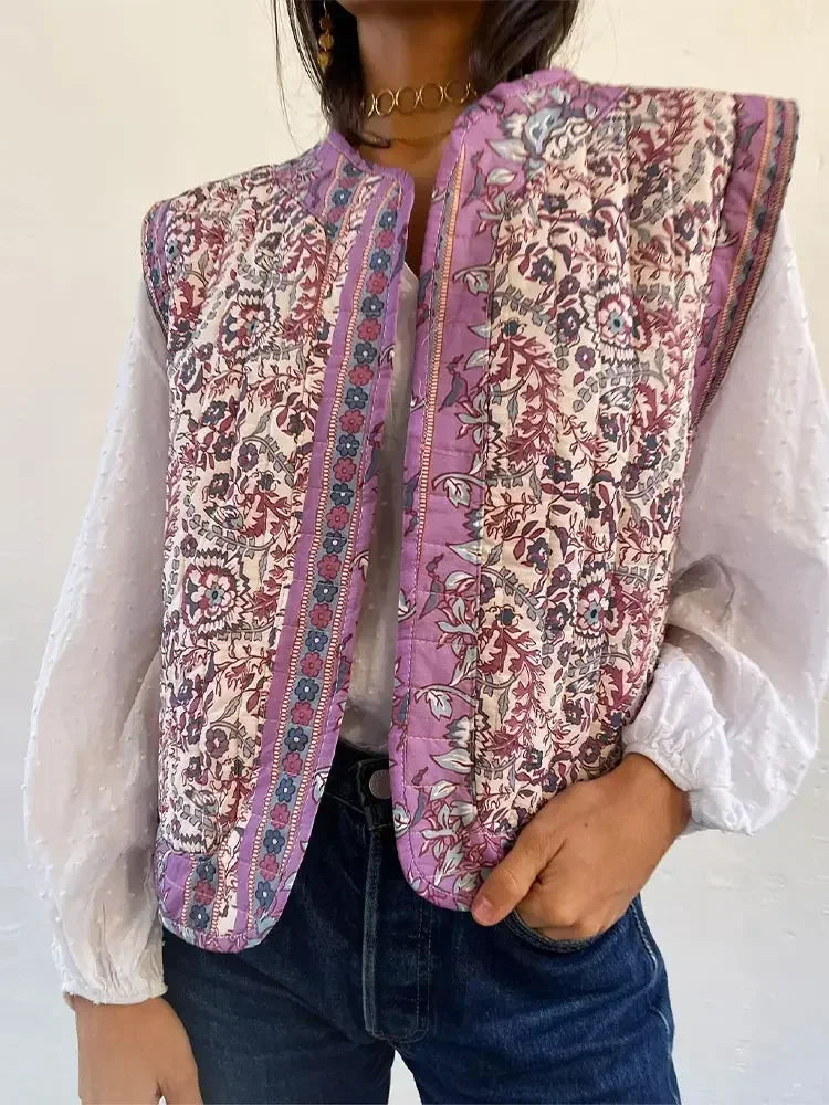 Stilla | Bohemian Trykt Vest