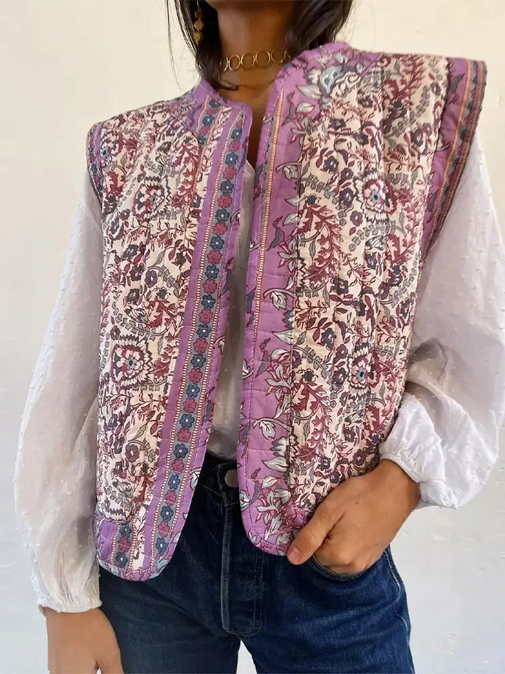 Stilla | Bohemian Trykt Vest