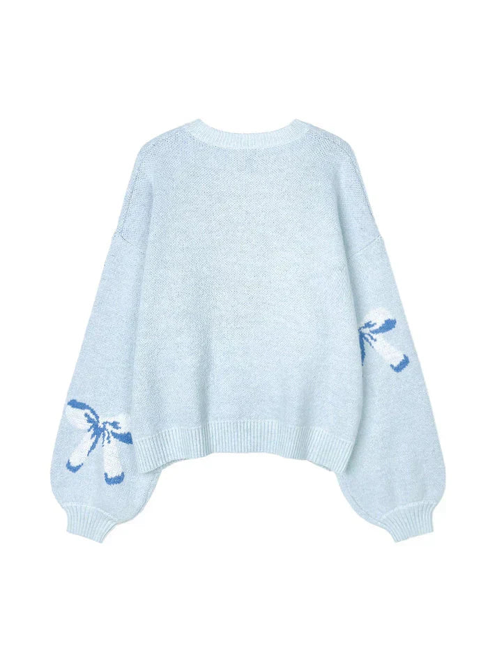 Stilla | Rundhalset strikpullover