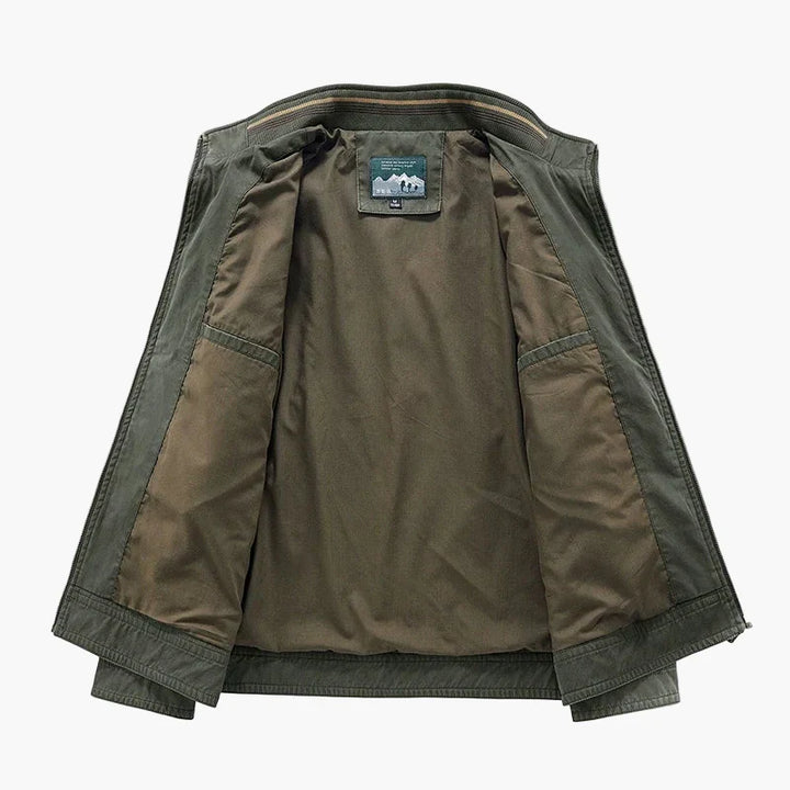 Stilla | Overgangsjakke Casual Streetwear med Ståkrave - Stilfuld Fritidsjakke til Hverdag og Udendør