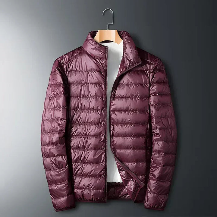 Stilla | Dunjakke Regulær Pasform Vandafvisende Polstret Hoflang Høj Krave