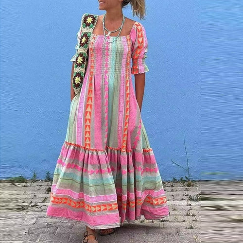 Stilla | Feminint Blomstret Sommerkjole