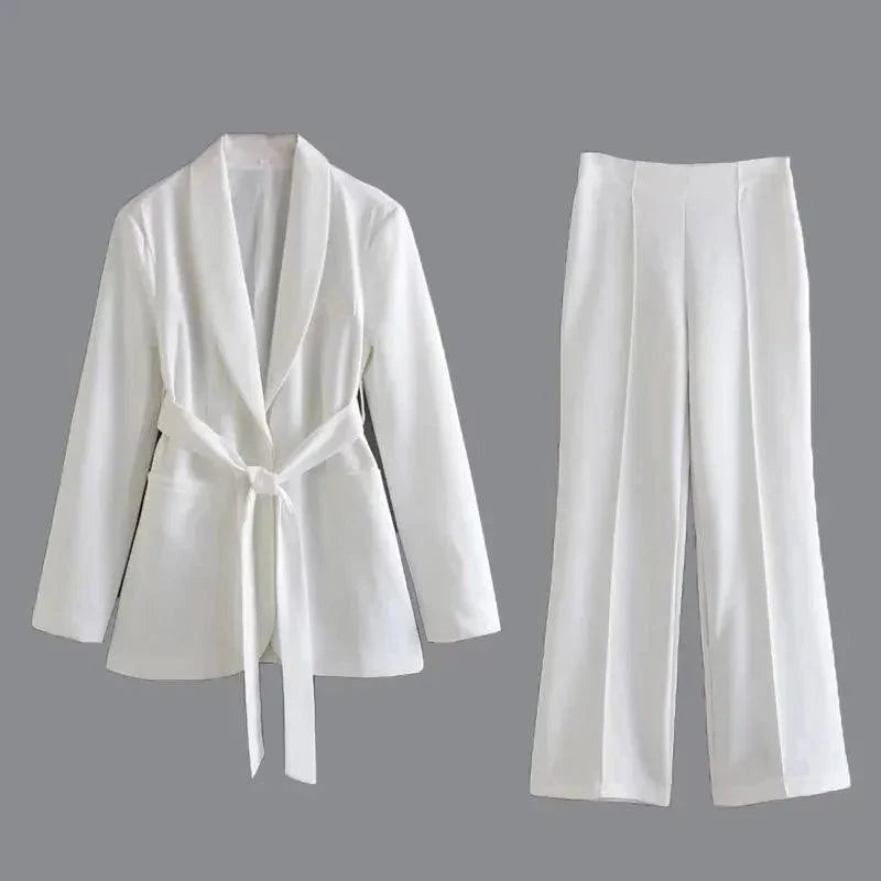 Stilla | Elegant Forretningsblazer & Bukser Sæt