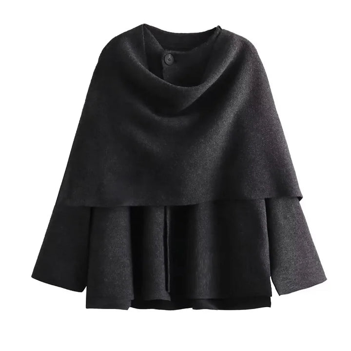 Stilla | Asymmetrisk Vinterfrakke
