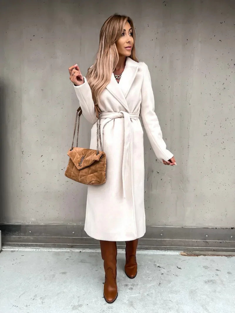 Stilla | Trenchcoat Dame V Udsnit og Knapper