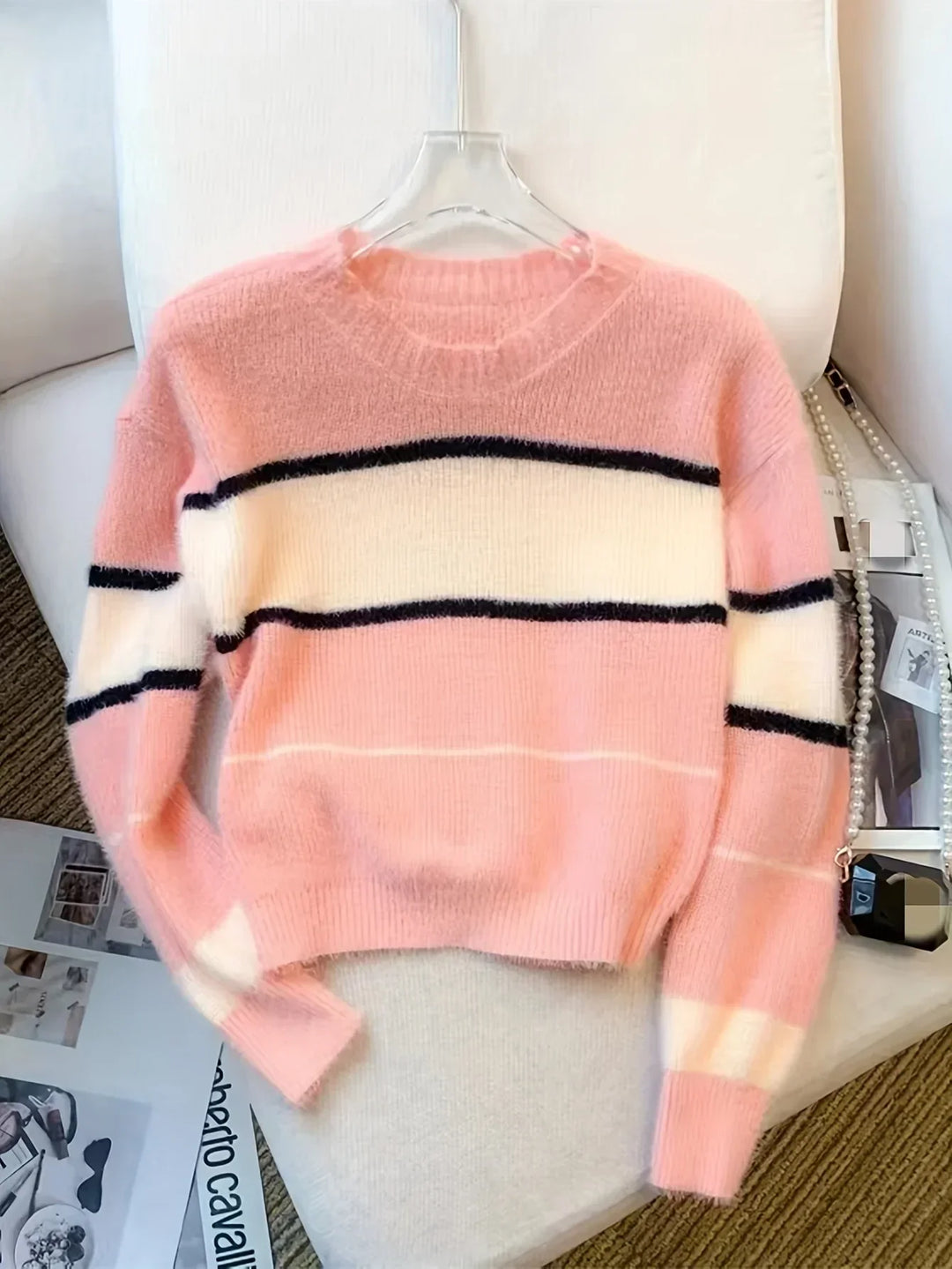Stilla | Klassisk Rundhals Pullover Dame