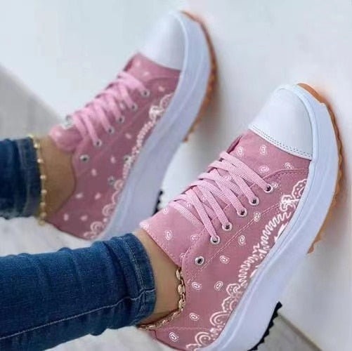 Stilla | Sneakers Snøreløse Platform Sko