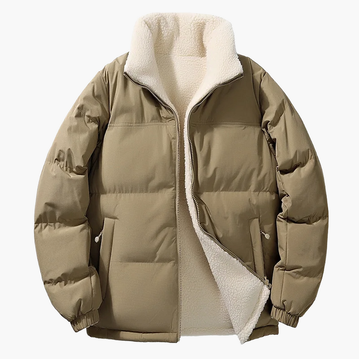 Stilla | Vinter Steppjakke med Fleece-Indvendig - Urban Fritidsjakke, Løs Pasform, Varm, Ideel til Hverdag & Udendørs