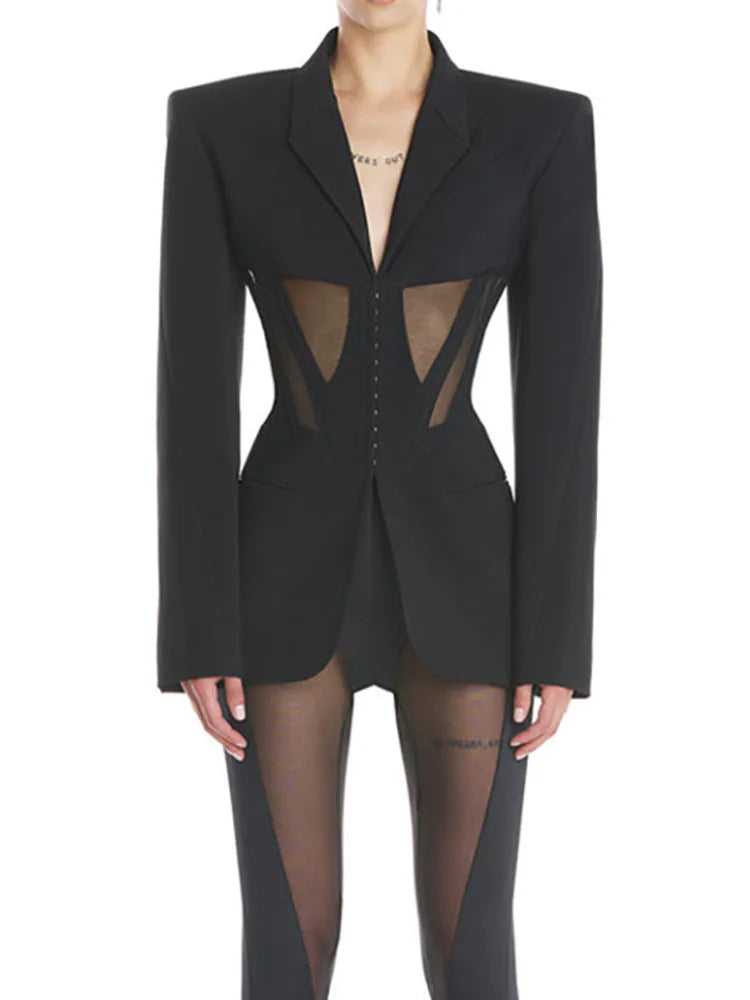 Stilla | Blazer Dame mode Med faldkrave