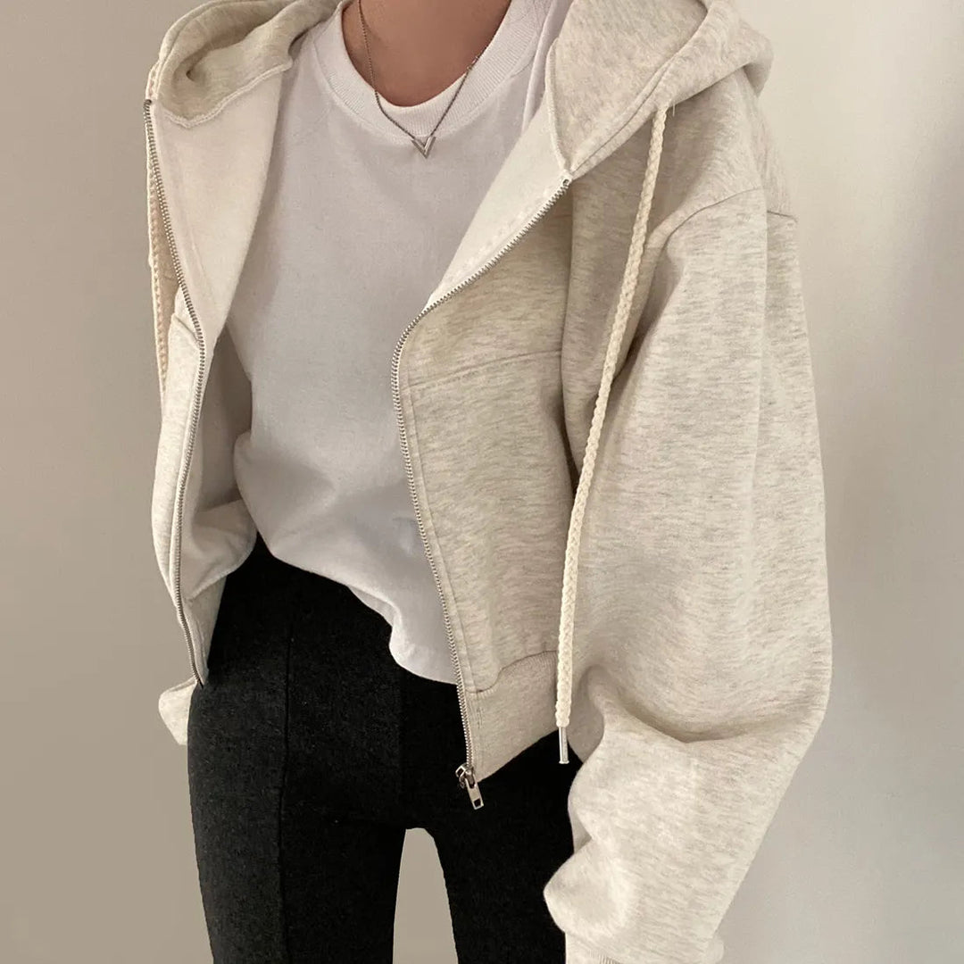 Stilla | Behagelig Zip-Hoodie