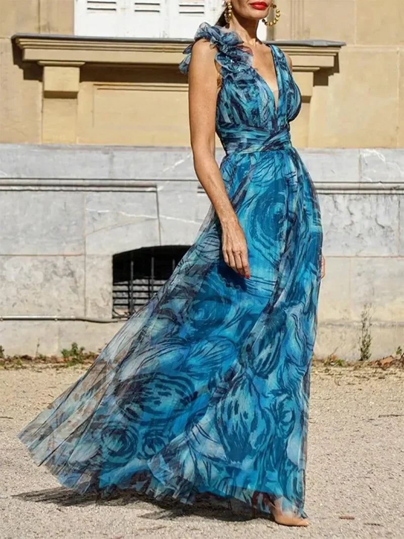 Stilla | Bohemian Resort Style Lang Kjole