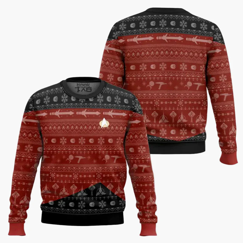 Stilla | Star Trek Pullover - Geek Jule-Sweatshirt til Fans, Vinter Fritid