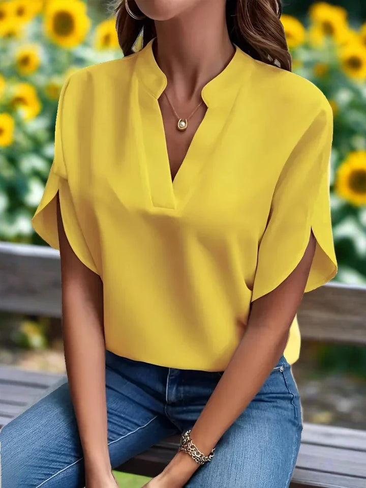 Stilla | V-hals Bluse