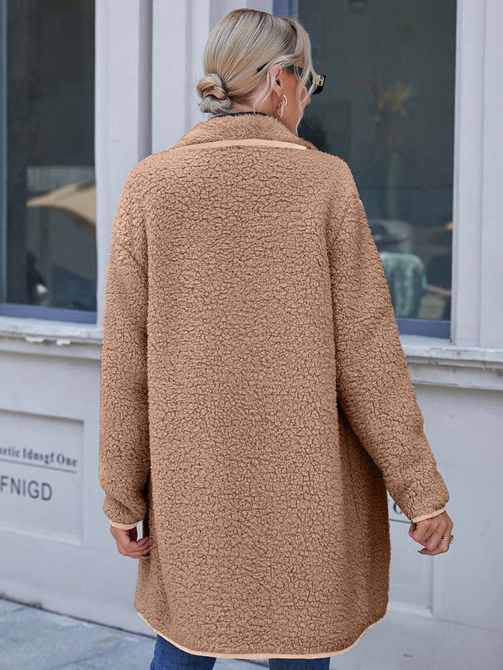 Stilla | Luksus Trenchcoat i Velvet til Kvinder