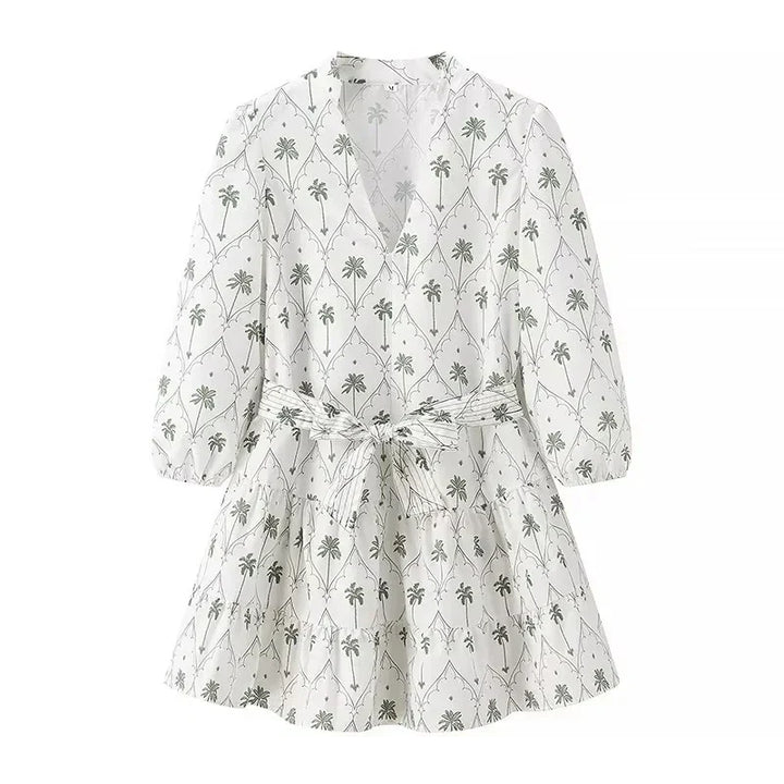 Stilla | Mini Kjole Elegance Med Bælte