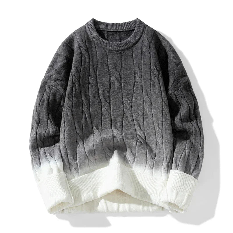 Stilla | Pullover Damer Strikket Farveforløb Chunky Stil