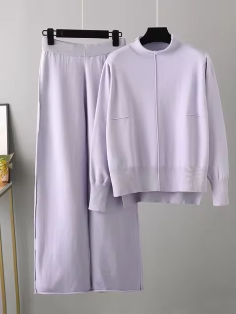 Stilla | Trendy Oversized Striktrøje til Kvinder