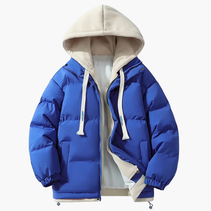Stilla | Vinter Dunjakke med Hætte - Modetrendy Streetwear-Puffer til Hverdag & Udendørs