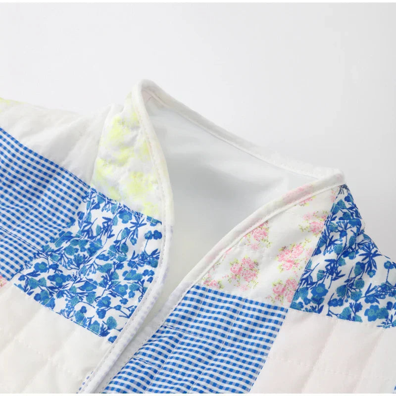 Stilla | Trendy quiltet patchworkjakke