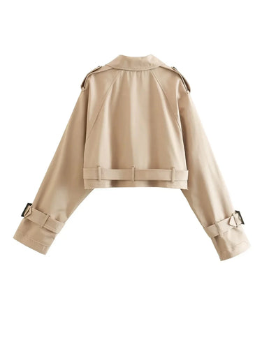 Stilla | Korte Trenchcoat