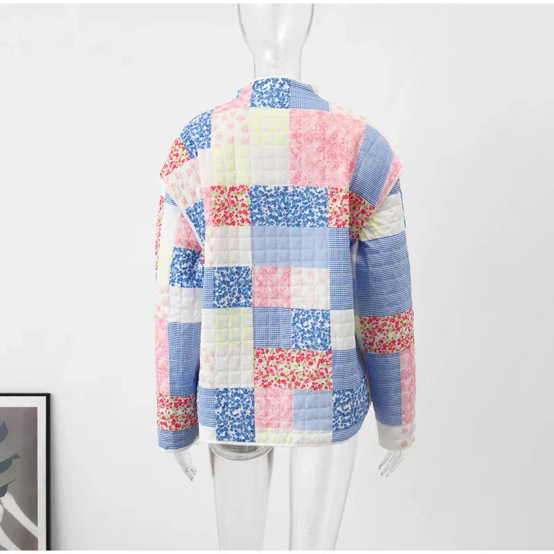 Stilla | Trendy quiltet patchworkjakke
