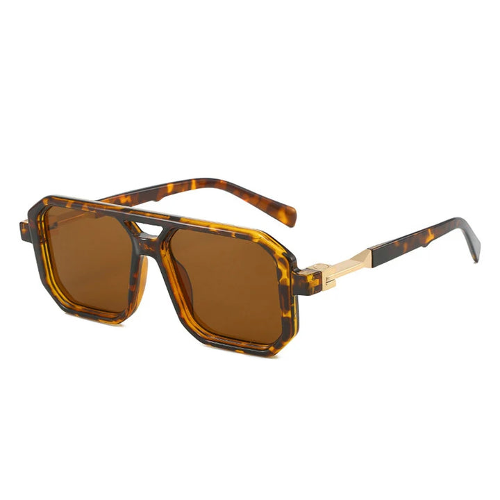 Skovae | Geometrisk Oversize Solbrille Moderne & Unik