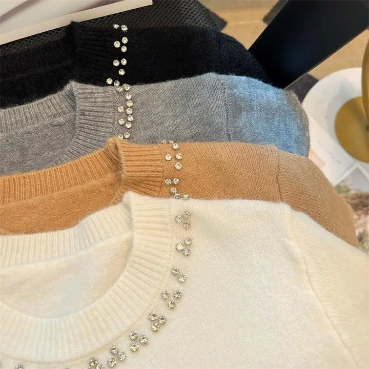 Stilla | Elegant pullover med sløjfe til damer