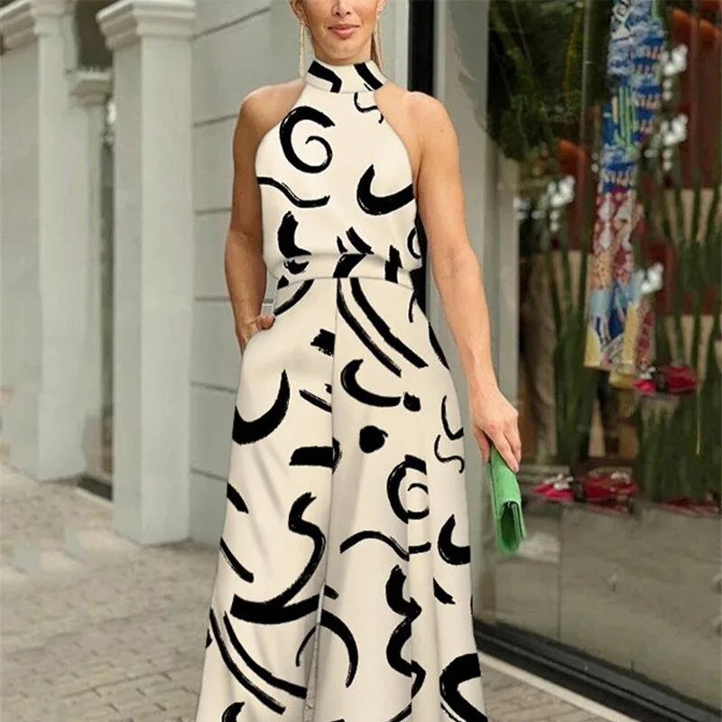 Stilla | Sommerlig Elegante Maxi Kjole