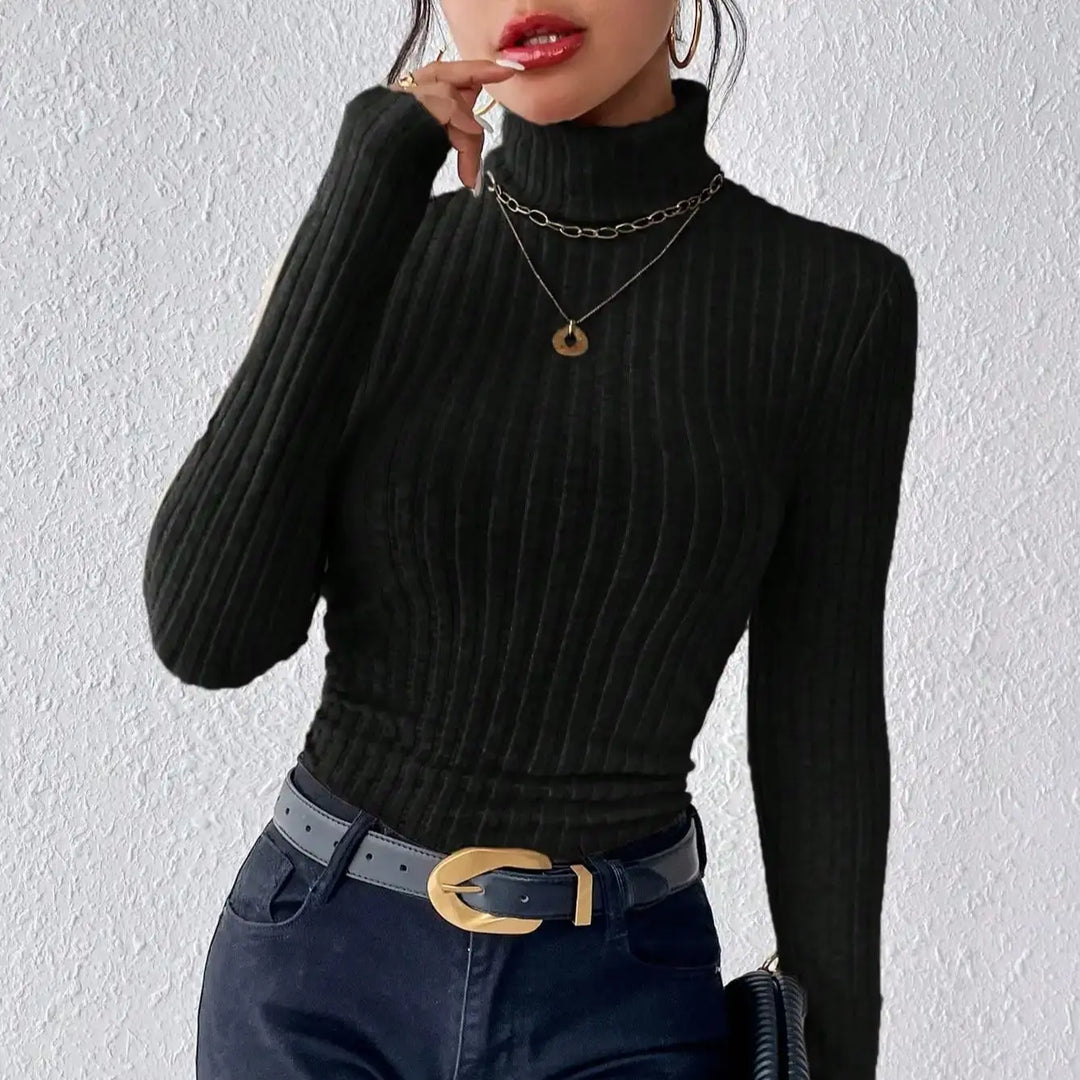 Stilla | Rullekravepullover Emmeline