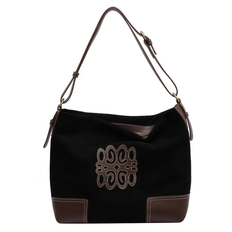 Skovae | Dame Luxus Mærke Messenger Tasker Retro Brun Crossbody Tote Tasker Spand Clutch Taske Indkøb Stor Kapacitet Rejsetaske