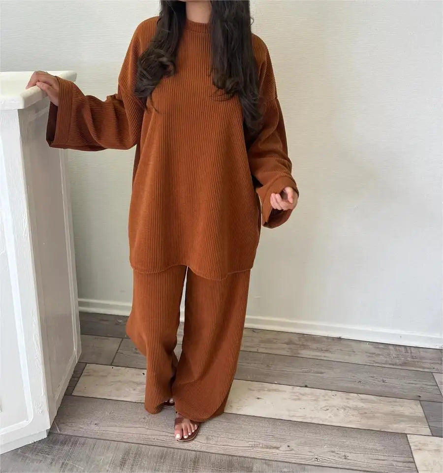 Stilla | Komfort: Damen Corduroy To-delt