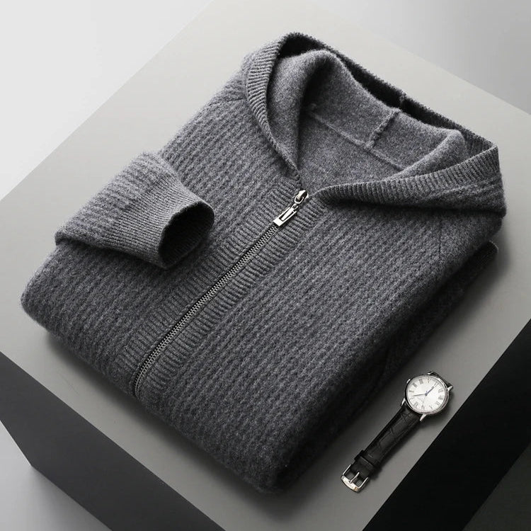 Stilla | Cashmere Lynlås Hoodie