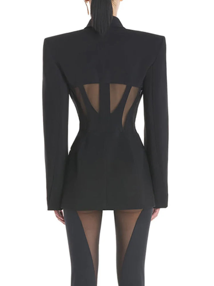 Stilla | Blazer Dame mode Med faldkrave