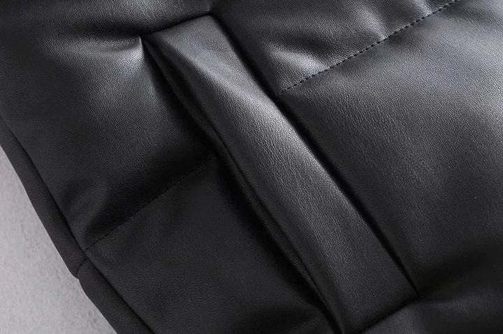 Stilla | Dame Højkrave Quiltet Vest