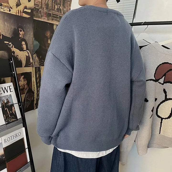 Stilla | Varm Pullover Med Hundemønster
