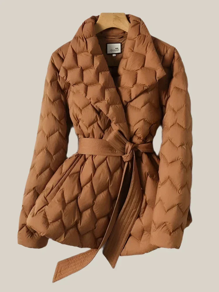 Stilla | Varmende quilted jakke med høj krave