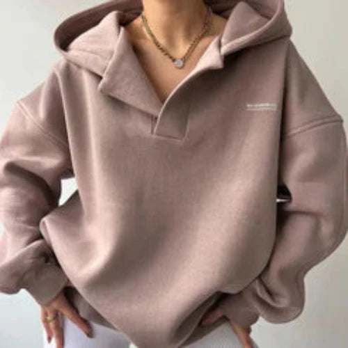 Stilla | Fashionable Loose-Fitting Hættetrøje