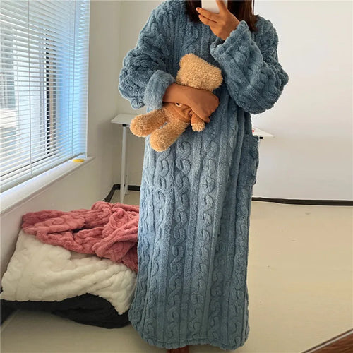 Stilla | Fleece Teddy Kjole