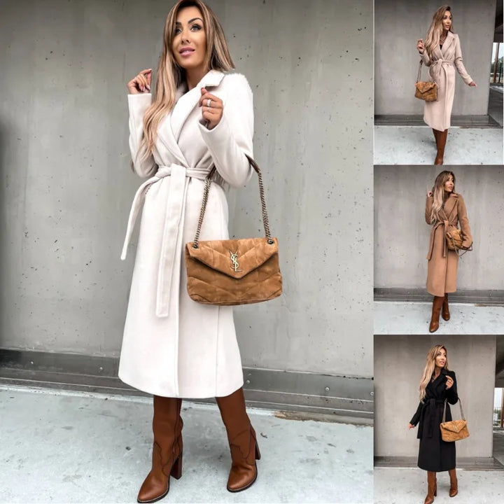 Stilla | Trenchcoat Dame V Udsnit og Knapper
