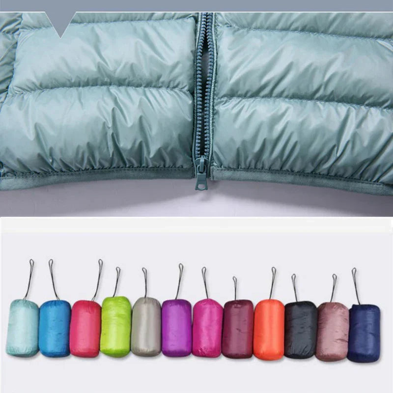 Stilla | Ultralight Kvinders Dunjakke med Hætte