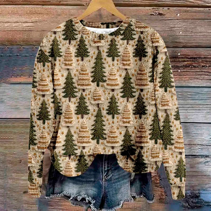 Stilla | Trøje Med Juleprint
