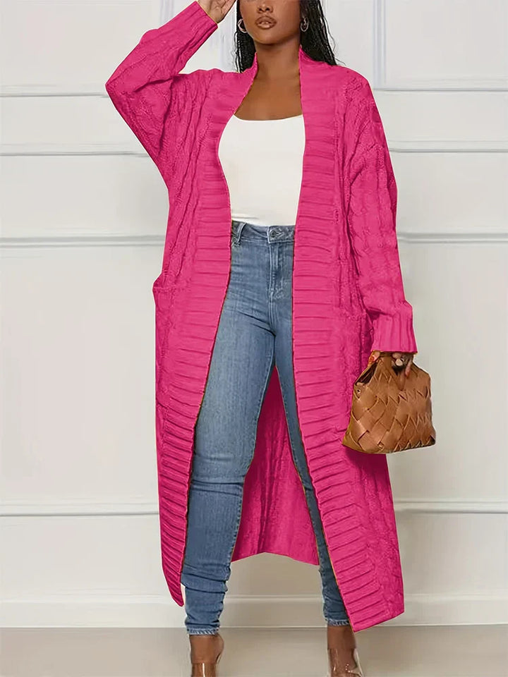 Stilla | Levende Komfort Lang Cardigan Quiltet Komfortabel, Lang
