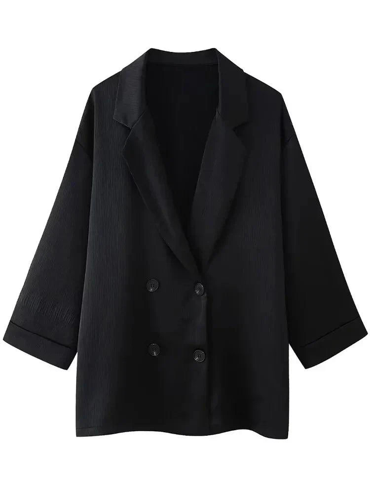 Stilla | Løs Pasform Blazer & Bukse Sæt