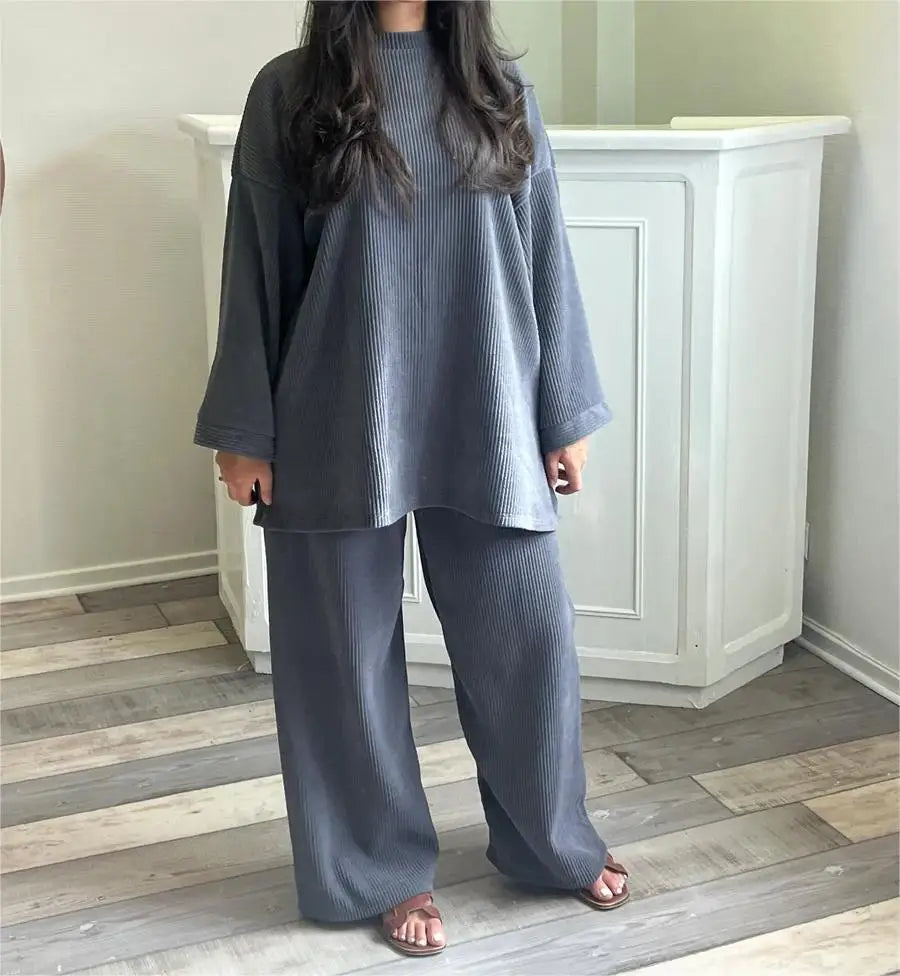 Stilla | Komfort: Damen Corduroy To-delt
