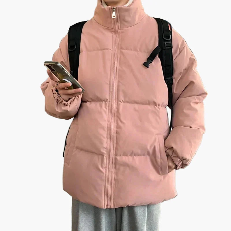 Stilla | Vinter Steppjakke I Den Lækre Streetwear Stil - Trendy Overgangsjakke til Hverdag & Fritid