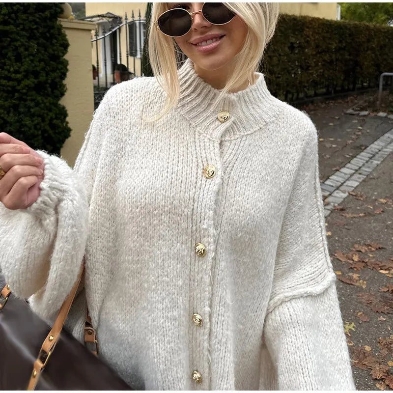 Stilla | Behagelig Overdimensioneret Cardigan til Kvinder