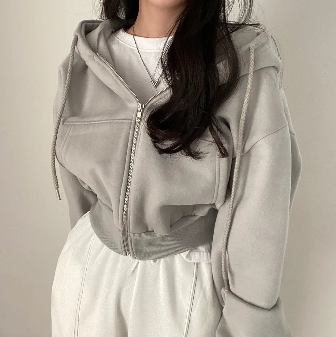 Stilla | Behagelig Zip-Hoodie